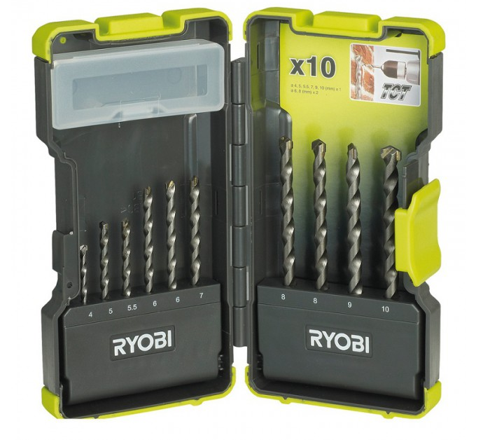 Набор сверл по камню RYOBI RAK10MB