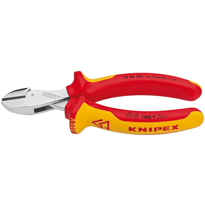 KNIPEX 73 06 160 Компактные кусачки боковые KNIPEX X-Cut®