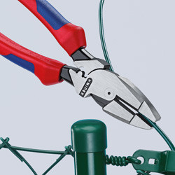 KNIPEX 09 02 240 Плоскогубцы электромонтера - Зображення 4