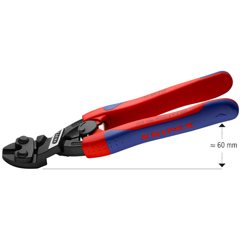 KNIPEX 71 22 200 Компактный болторез, изогнут под углом KNIPEX CoBolt®