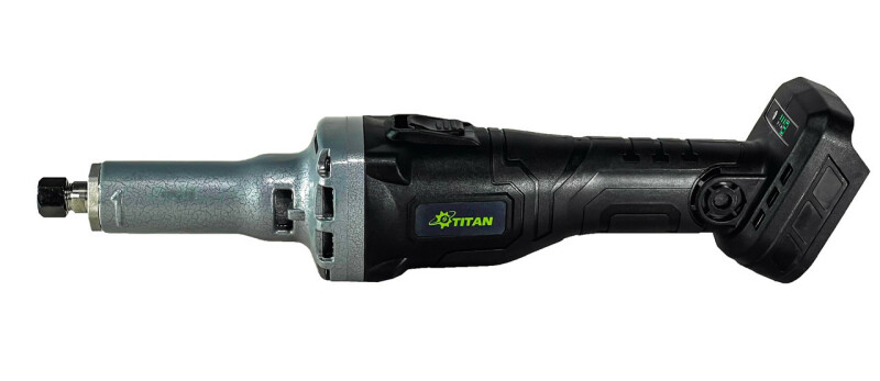 Аккумуляторная прямая шлифовальная машина TITAN PDG821B-CORE Brushless - Зображення 4