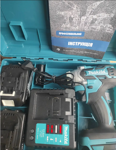 Аккумуляторный ударный гайковерт Makita DTW285 24V - Зображення 3