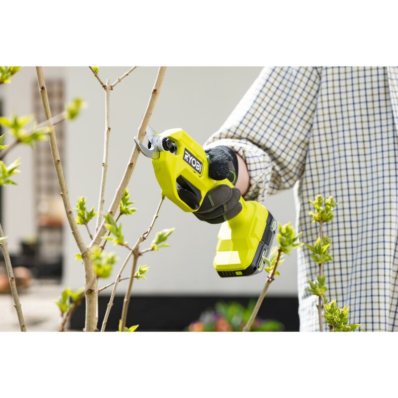 18В ONE+ Аккумуляторный секатор RYOBI RY18SCA-0 - Зображення 6