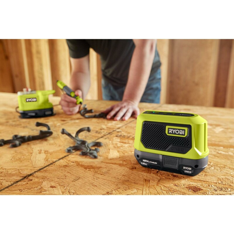 18В Аккумуляторная миниколонка с Bluetooth RYOBI RBTM18-0 - Зображення 6