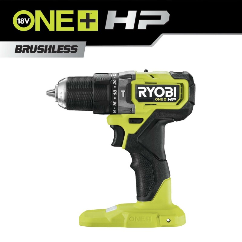 18В Аккумуляторная бесщеточная ударная дрель-шуруповерт RYOBI RPD18C-0 ONE+