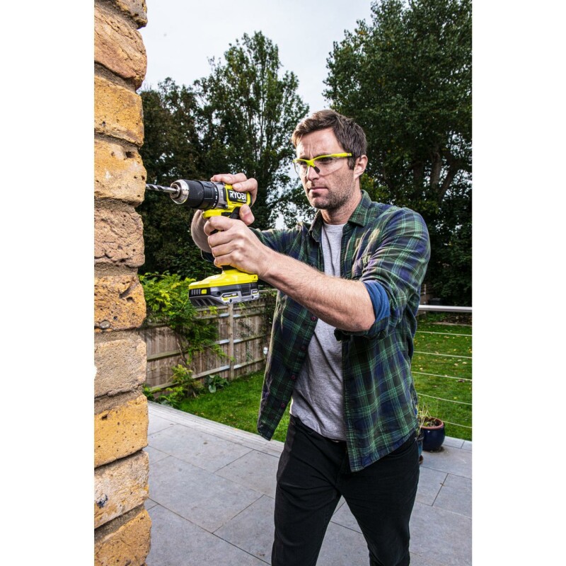 18В Аккумуляторная бесщеточная ударная дрель-шуруповерт RYOBI RPD18C-0 ONE+ - Зображення 5