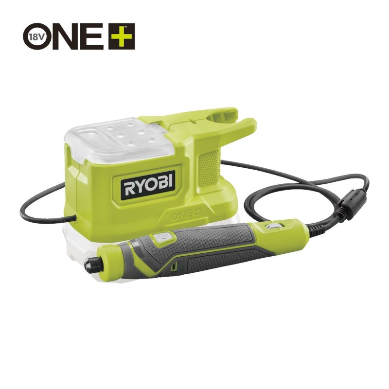 18В Аккумуляторная прямая шлифмашина RYOBI RRT18-0