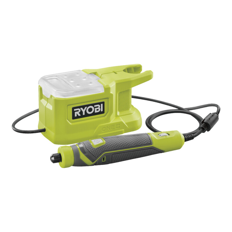 18В Аккумуляторная прямая шлифмашина RYOBI RRT18-0 - Зображення 1