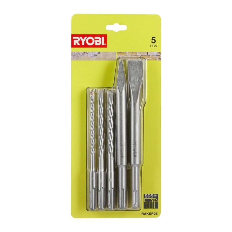 Сверла и долота SDS+ (5 шт.) RYOBI RAKSP05