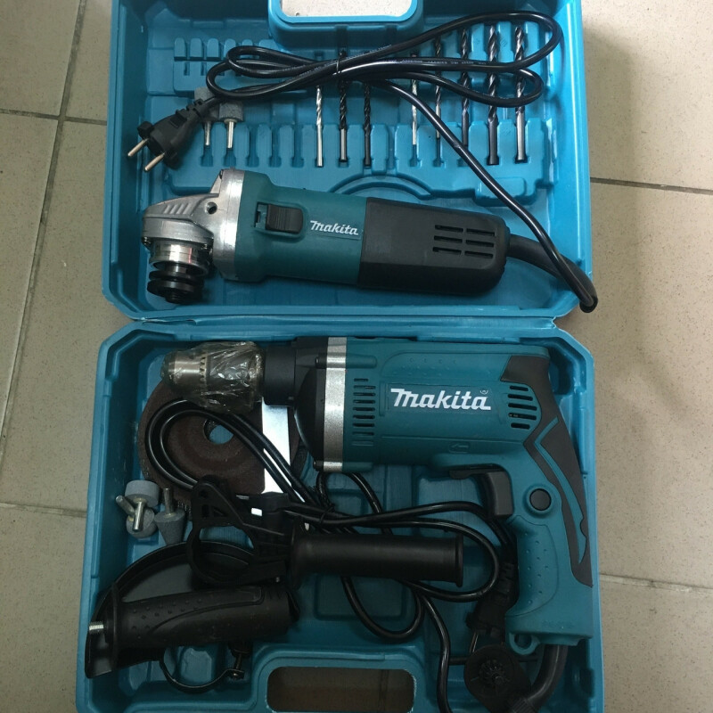 Компактный набор Makita (ударная дрель и болгарка) - Зображення 1