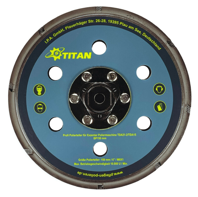 Подошва 150 Ø для TDA15/21 TITAN USBP150 - Зображення 1