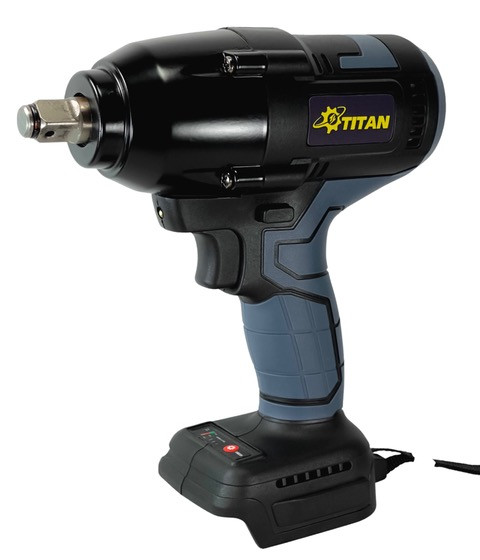Аккумуляторный ударный гайковерт TITAN PIW6021B-CORE 550Nm