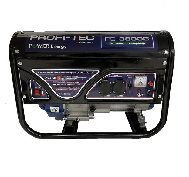 Бензиновый генератор PROFI-TEC PE-3800G