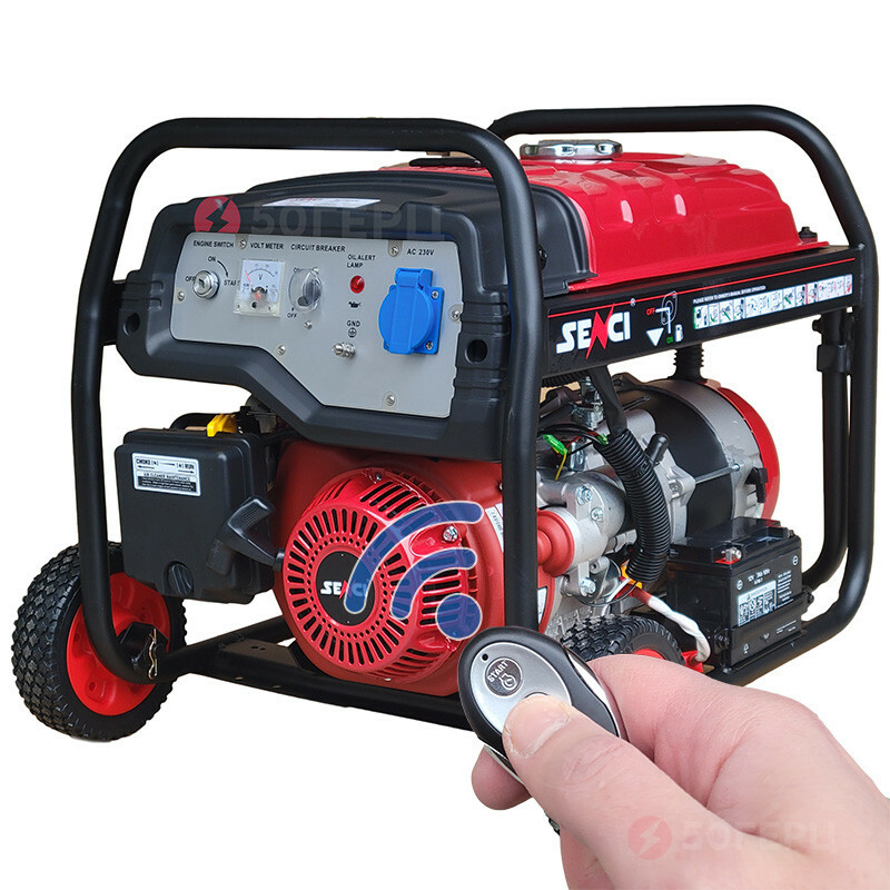 Бензиновый генератор SENCI SC7000R (3.8 кВТ)