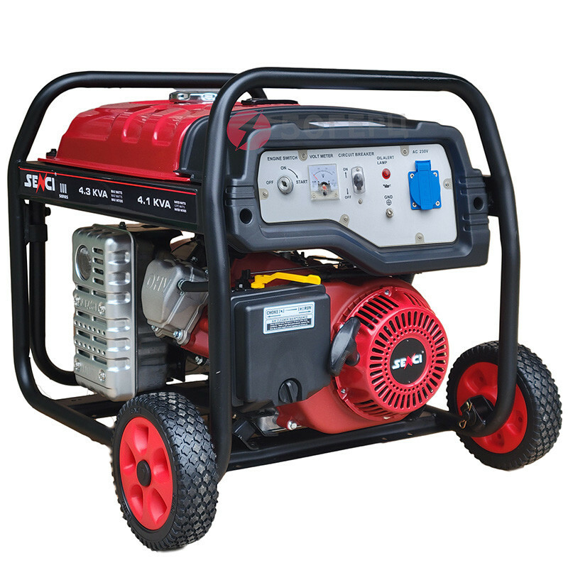Бензиновый генератор SENCI SC7000R (3.8 кВТ) - Зображення 1