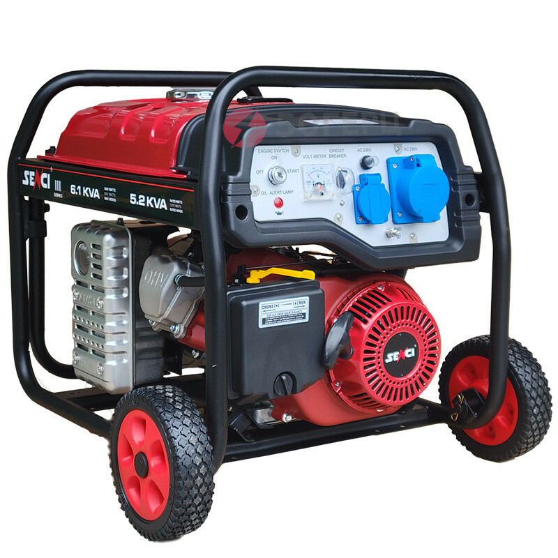 Бензиновый генератор SENCI SC7800E (4.5 кВТ) - Зображення 2