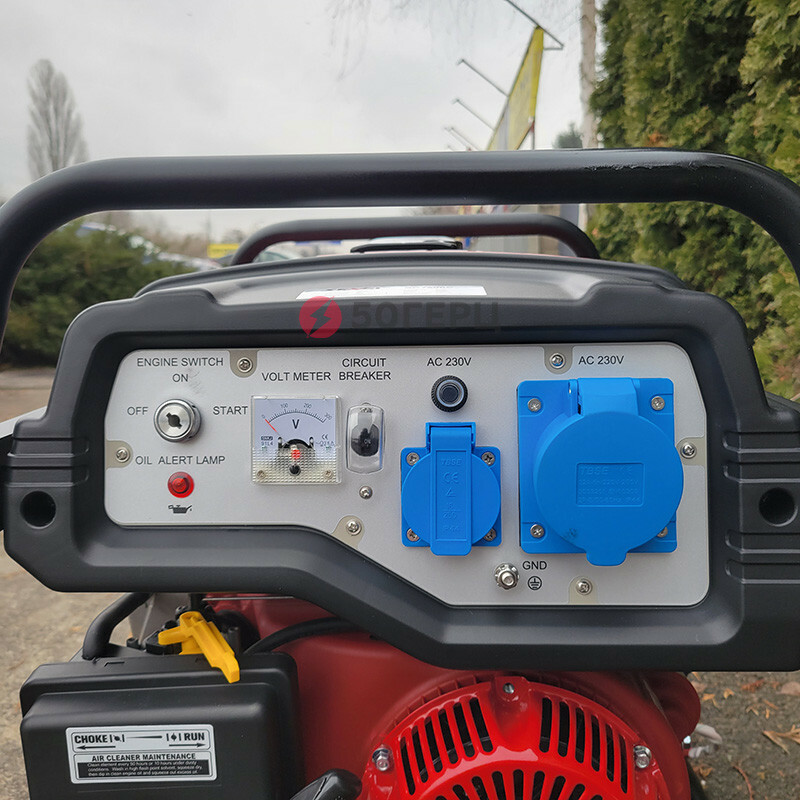 Бензиновый генератор SENCI SC7800E (4.5 кВТ) - Зображення 5