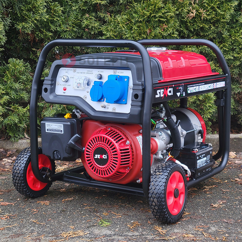Бензиновый генератор SENCI SC7800E (4.5 кВТ) - Зображення 6