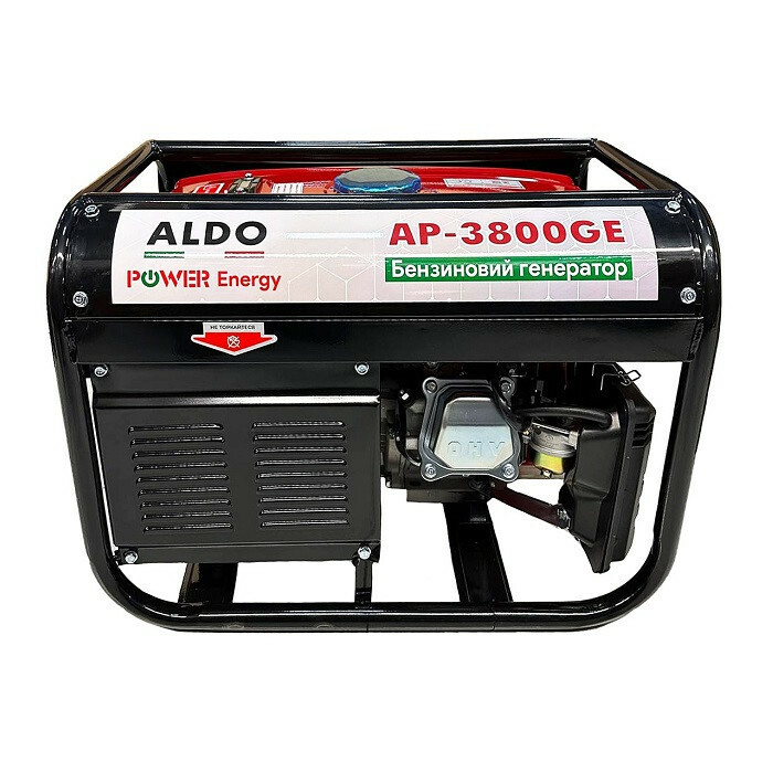 Бензиновый генератор ALDO AP-3800GE, 3.8 кВт, Электростарт - Зображення 2