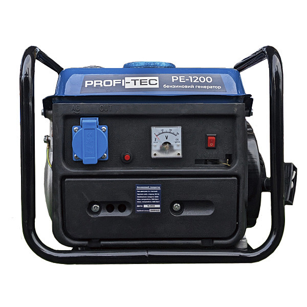 Бензиновый генератор PROFI-TEC PE-1200G, 1.2 кВт