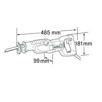 Сабельная пила Makita JR3070CT  1510вт - Зображення 4