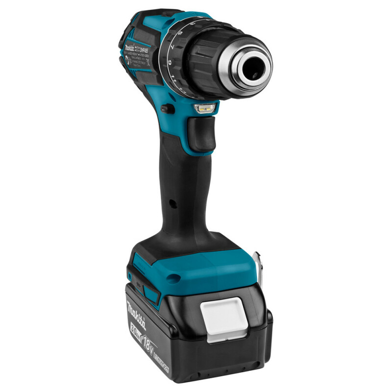 Аккумуляторная ударная дрель-шуруповерт Makita DHP485RFJ - Зображення 5