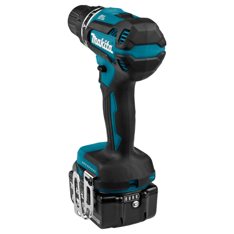 Аккумуляторная ударная дрель-шуруповерт Makita DHP485RFJ - Зображення 3