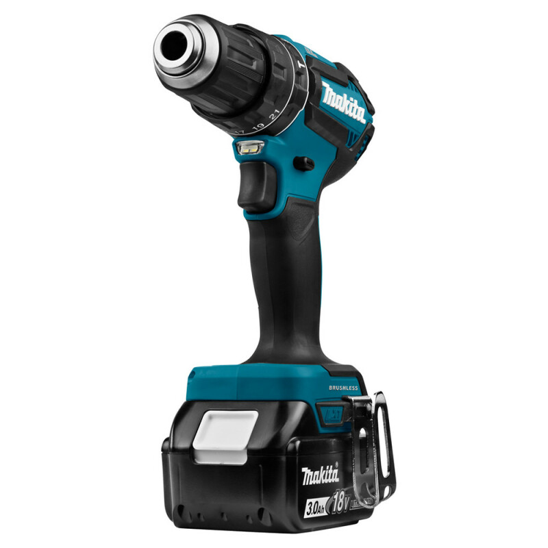 Аккумуляторная ударная дрель-шуруповерт Makita DHP485RFJ - Зображення 7