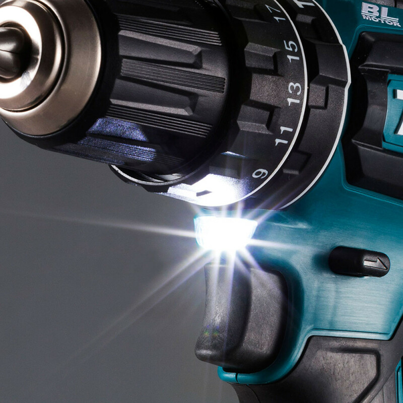 Аккумуляторная ударная дрель-шуруповерт Makita DHP485RFJ - Зображення 4