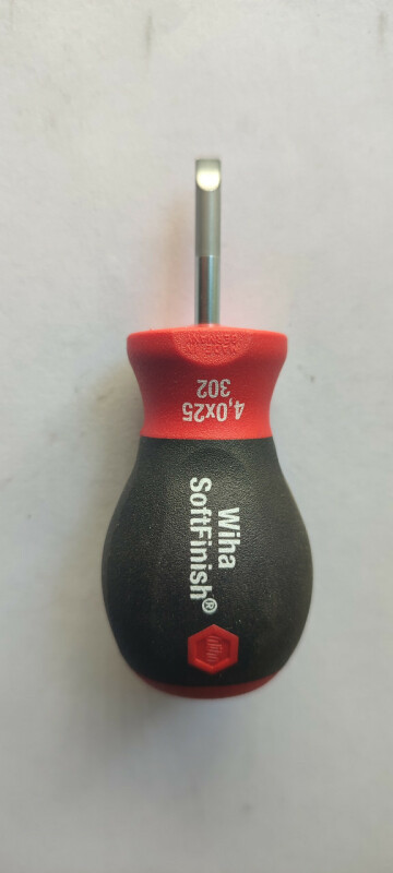 Отвертка Wiha 4,0х25 SoftFinish - Зображення 1