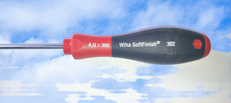 Отвертка Wiha SoftFinish SL 4,0x300 - Зображення 1