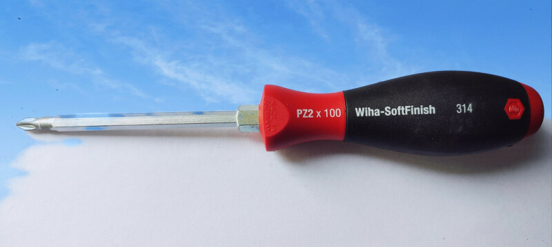 Отвертка Wiha SoftFinish 314SF PZ 2x100 Pozidrive