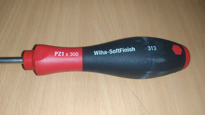 Крестовая отвертка Wiha SoftFinish 313SF PZ 1x300 - Зображення 1