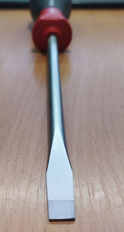 Отвертка прямой шлиц Wiha SoftFinish SL 8-150 - Зображення 1