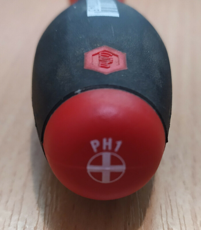 Отвертка крестовая Wiha-SoftFinish PH 1x80 - Зображення 1