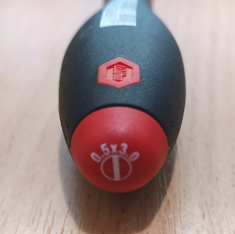 Отвертка прямой шлиц Wiha SoftFinish SL 3х150 - Зображення 2