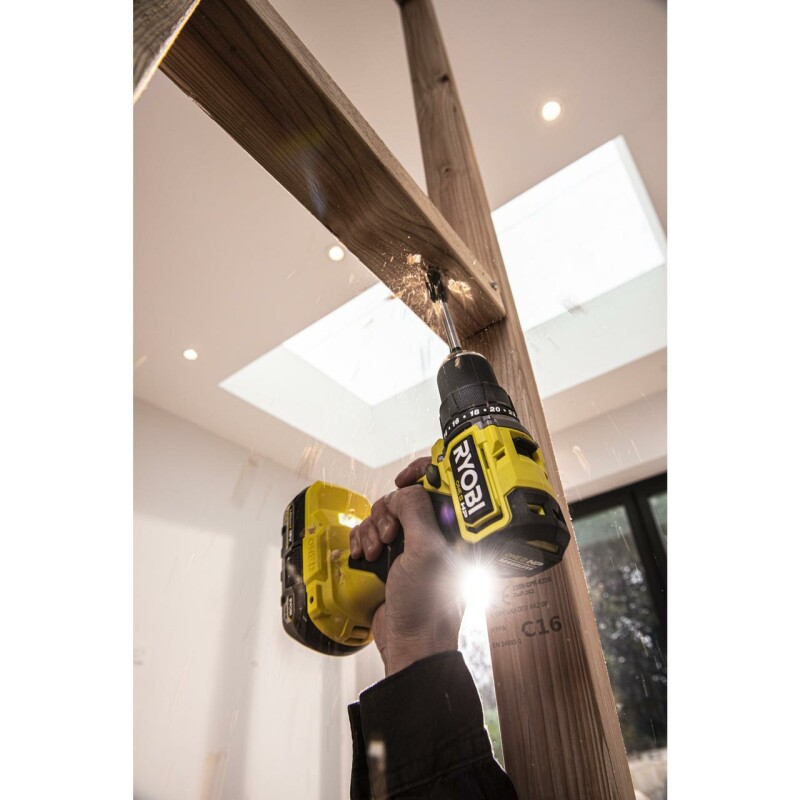18В Бесщеточная дрель-шуруповерт RYOBI RDD18C-0 ONE+ - Зображення 5