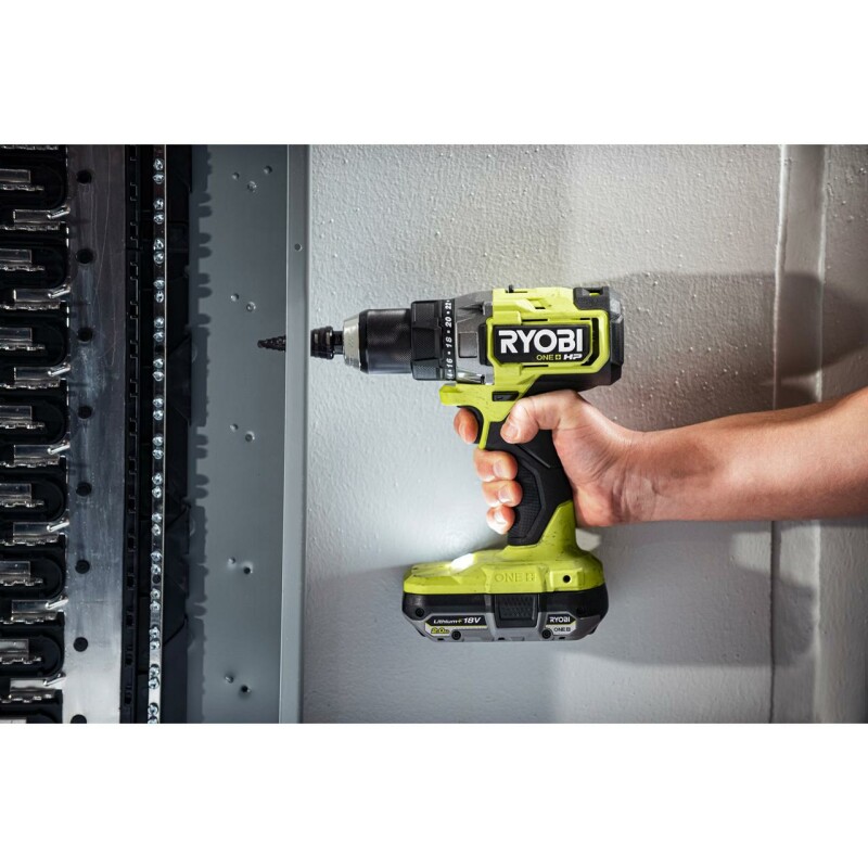 18В НР Бесщеточная дрель-шуруповерт RYOBI RDD18X-0 ONE+ - Зображення 4