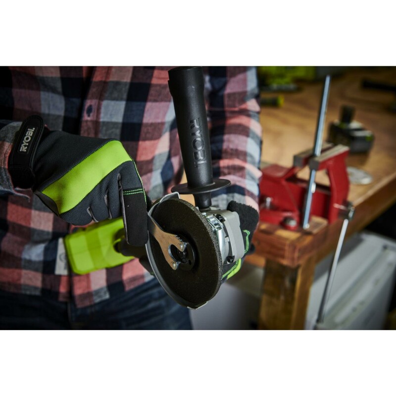 18В Аккумуляторная углошлифовальная машина 125мм RYOBI RAG18125-0 ONE+ - Зображення 8