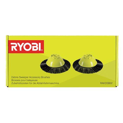 Щетка Ryobi RAKDSB02 (2 шт) для подметальной машины RYOBI R18SW3-0 - Зображення 1