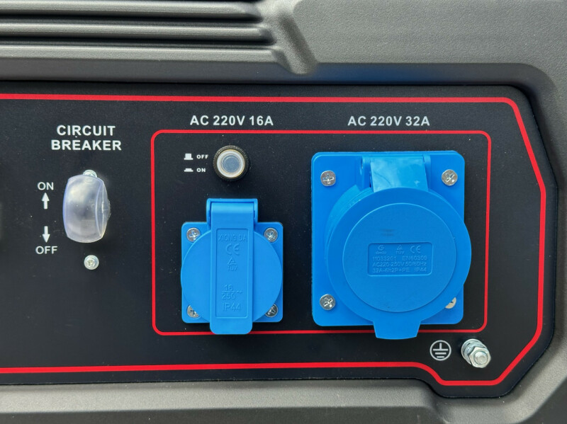 Бензиновый генератор SAKUMA SG6600E, 6,6KVA(5,5 кВт) - Зображення 1