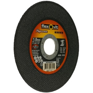Круг отрезной по металлу, Flexovit 125 x 1 x 22.2 mm MEGA-LINE - Зображення 1