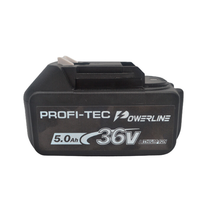 Аккумуляторная батарея PROFI-TEC BL3650 POWERLine (5.0 Ач, с индикатором заряда) - Зображення 1