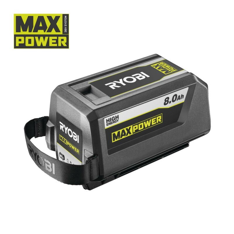 RYOBI MAX POWER HIGH ENERGY™ Lithium+ аккумулятор 8.0Ач RY36B80B