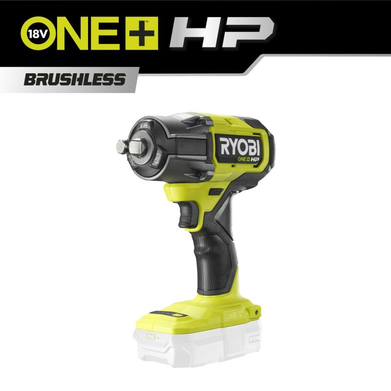 RYOBI RIW18X-0 ONE+, 18В Аккумуляторный HP бесщеточный ударный гайковерт