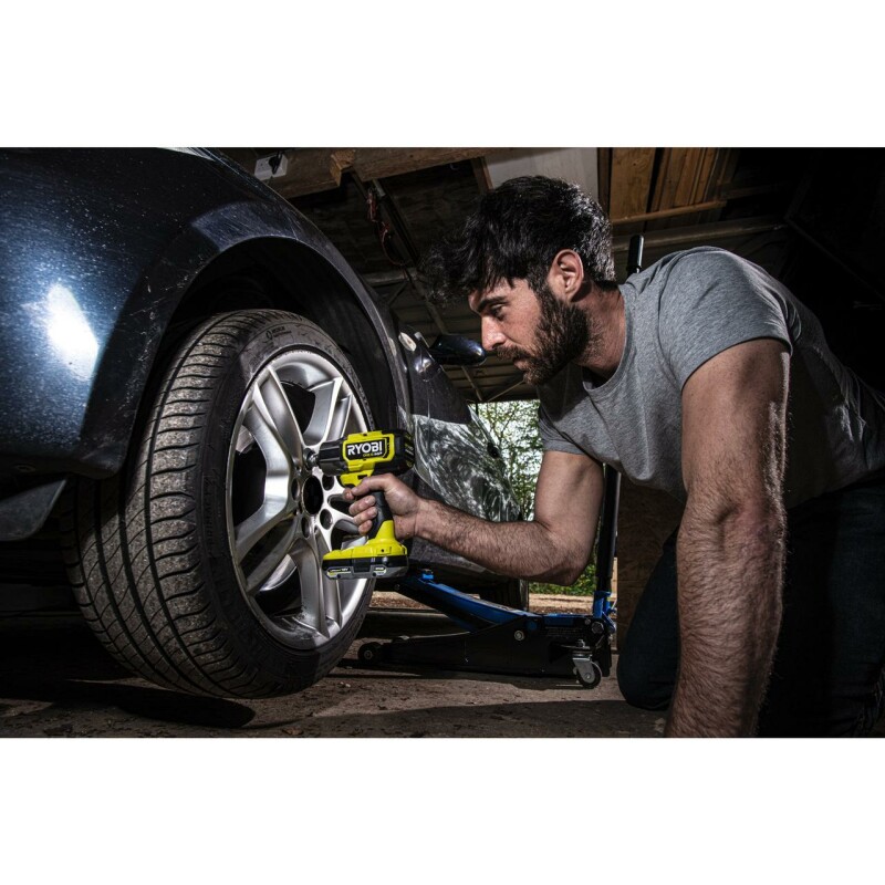 RYOBI RIW18X-0 ONE+, 18В Аккумуляторный HP бесщеточный ударный гайковерт - Зображення 2