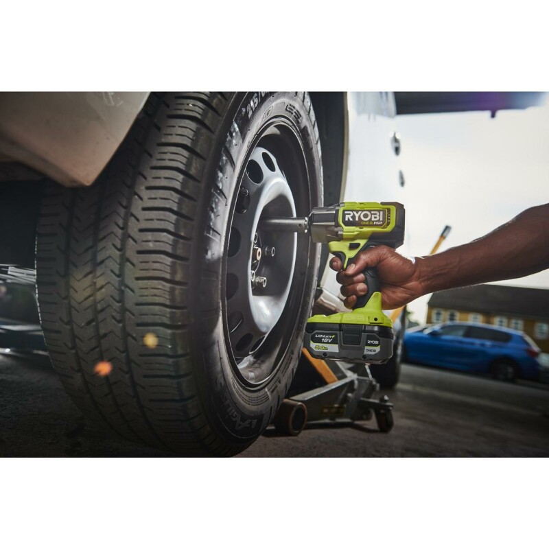 RYOBI RIW18X-0 ONE+, 18В Аккумуляторный HP бесщеточный ударный гайковерт - Зображення 4
