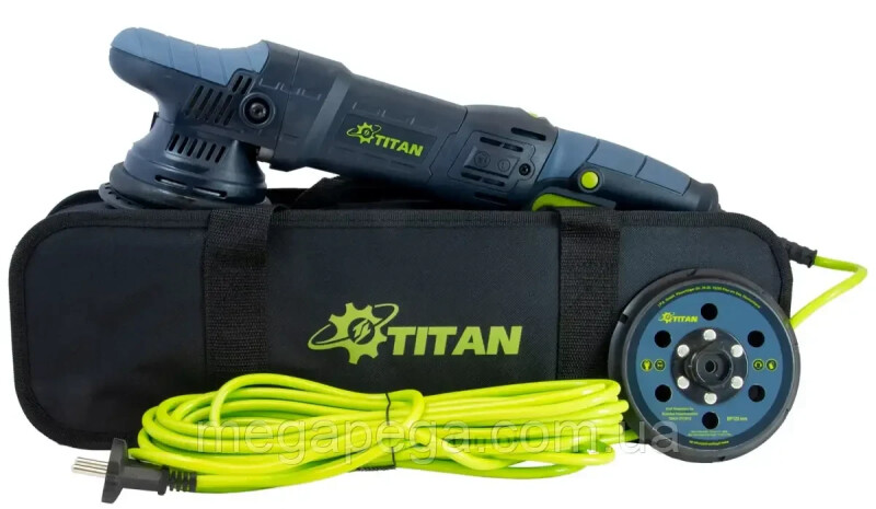 Ротационно-эксцентриковая полировальная машина TITAN TDA15-150 - Зображення 1