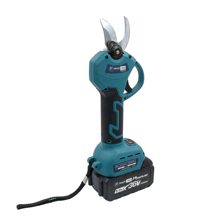 Аккумуляторный секатор PROFI-TEC PES36BL POWERLine (1 х 5.0 Ач, зарядное устройство) - Зображення 3