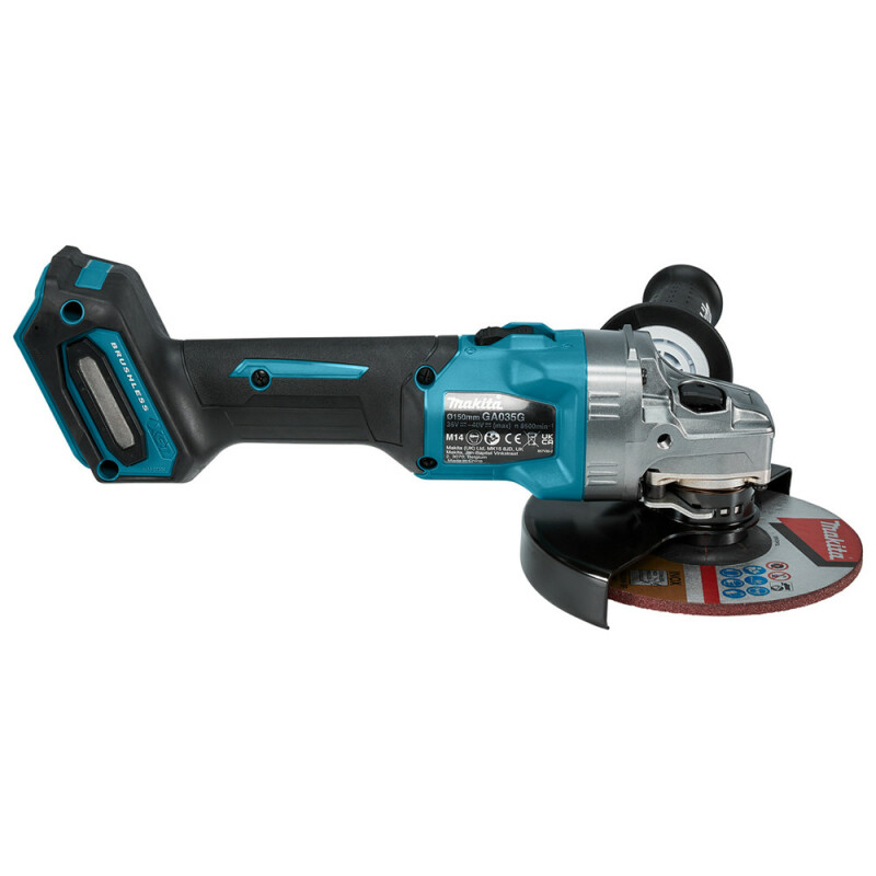 Аккумуляторная угловая шлифмашина Makita XGT 40 V MAX GA035GZ (без АКБ) - Зображення 3